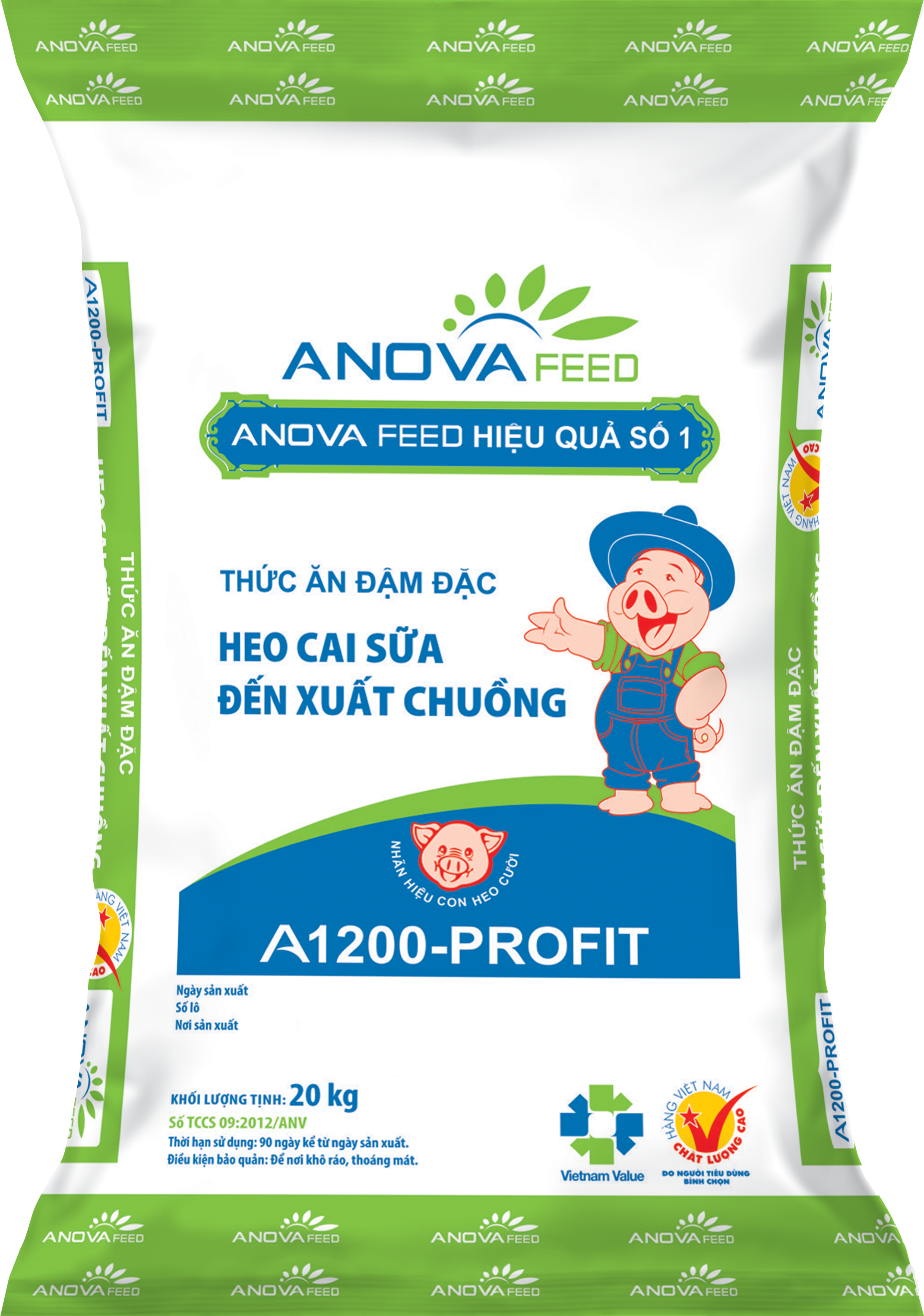 Concentrate feed (weaning - market)