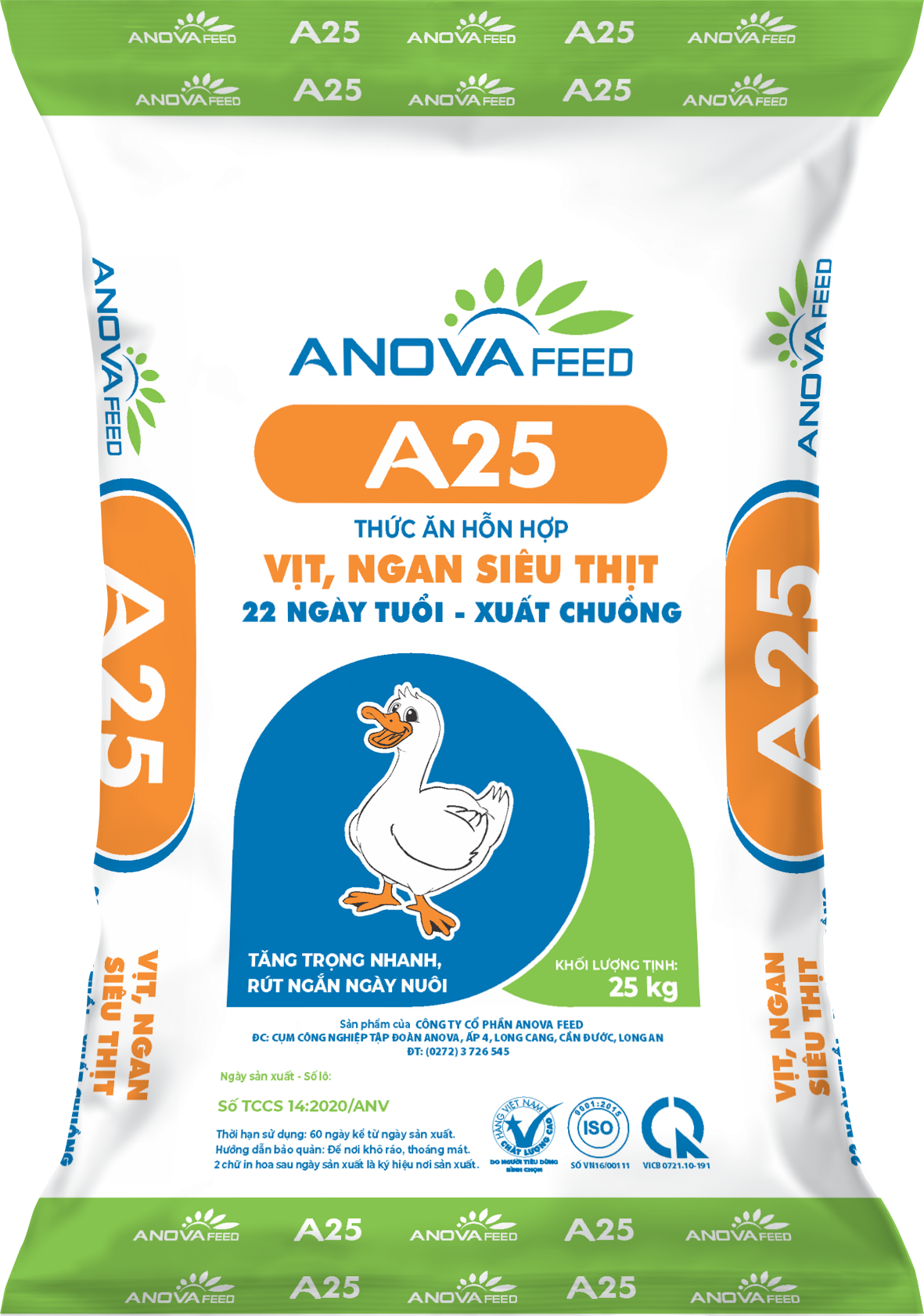 Duck fattening feed (22 days - market)