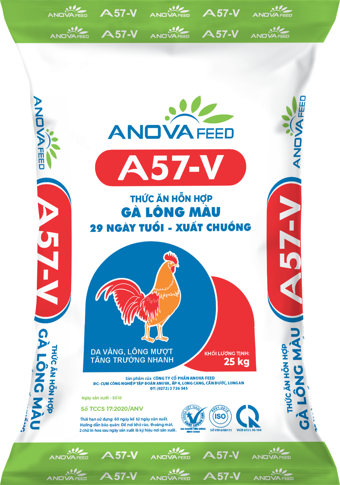 Color poultry feed (1 - 28 days)