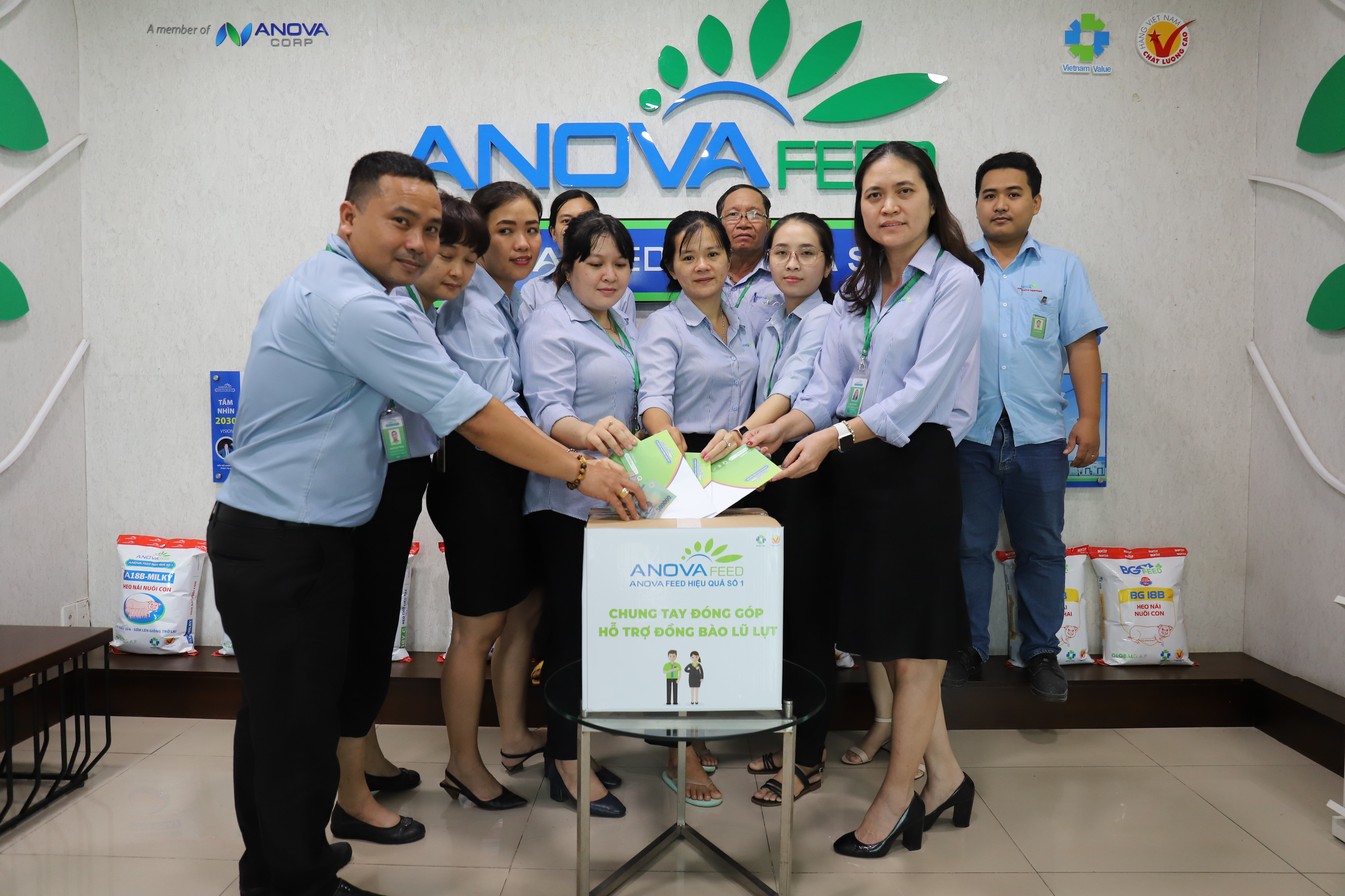 Anova Feed - Chung tay đóng góp hỗ trợ đồng bào miền Trung lũ lụt 2020