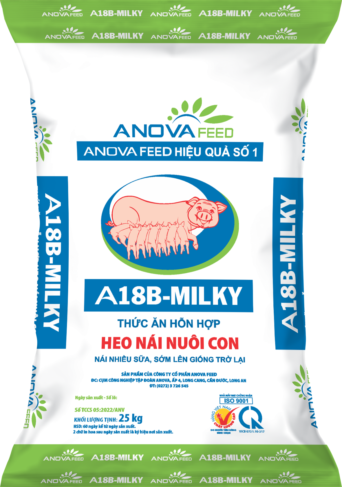 Thức ăn hỗn hợp HEO NÁI NUÔI CON A18B - MILKY