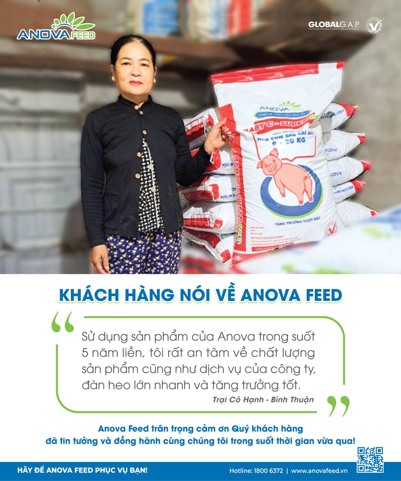 KHÁCH HÀNG NÓI VỀ ANOVA FEED