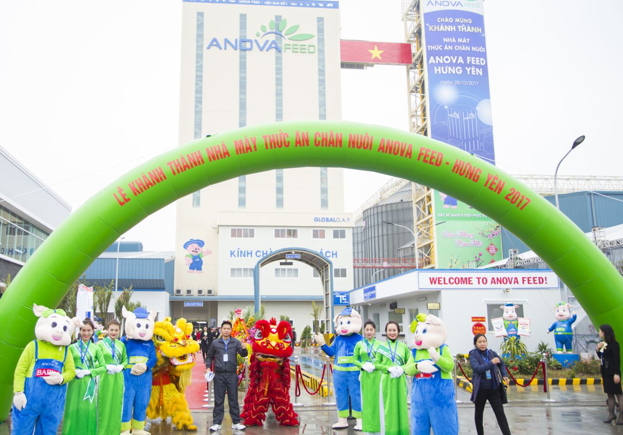Anova Feed - Inaugurated the third factory in Hung Yen