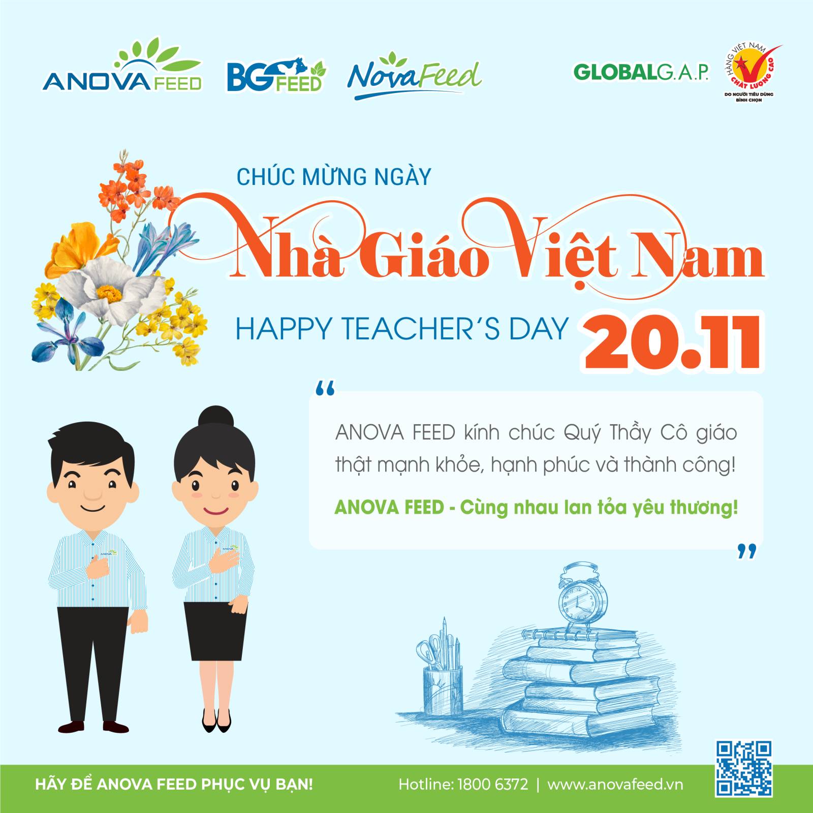 ANOVA FEED - CHÚC MỪNG NGÀY NHÀ GIÁO VIỆT NAM 20/11/2023