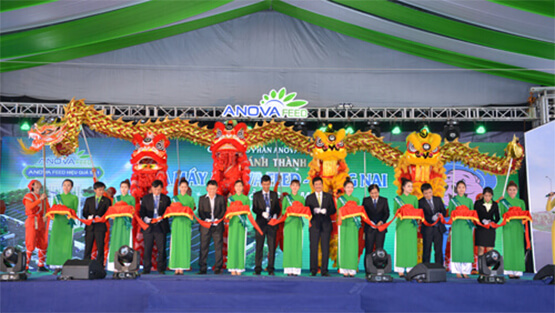 INAUGURATION OF ANOVA FEED FACTORY, DONG NAI PROVINCE