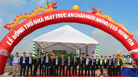 ANOVA FEED - GROUNDBREAKING THE THIRD FACTORY IN HUNG YEN