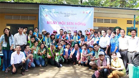 "CONNECTING VOLUNTARY HEART 2016" SUPPORTS OVER 3 BILLION VND TO DONG THAP INHABITANTS